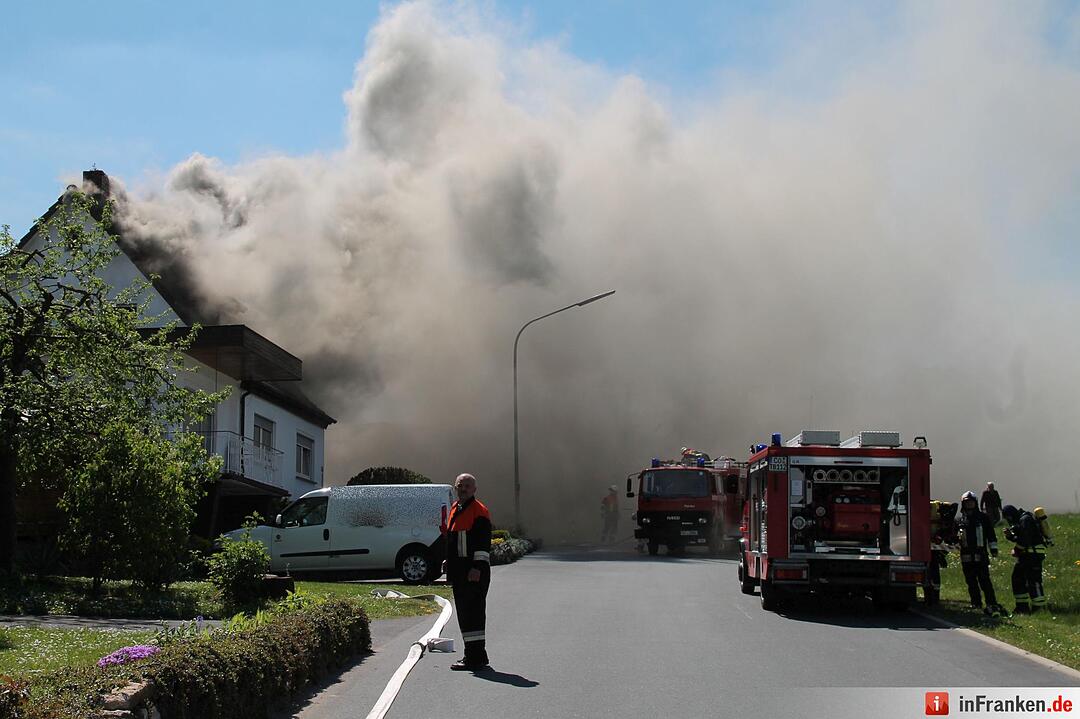 Feuer in Schneckenlohe