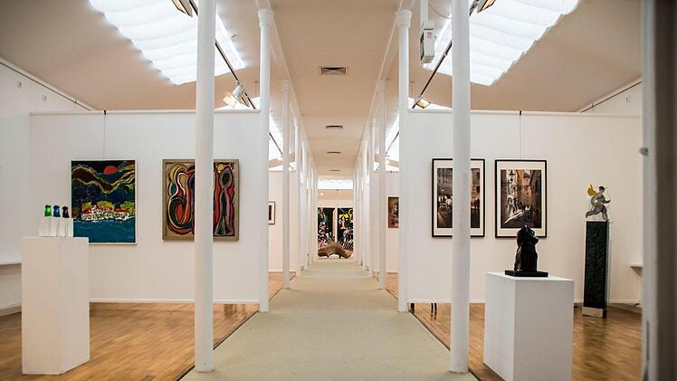 Jahresausstellung des Kunstvereins Coburg - Impressionen einer nur virtuell geöffneten Präsentation.Foto: Jochen Berger