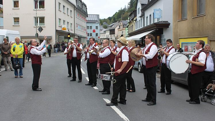 Die Stadtkapelle Foto: Veronika Schadeck