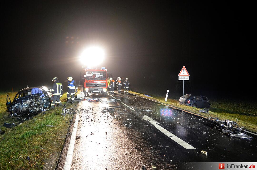 Zwei Tote bei Unfall in Unterfranken