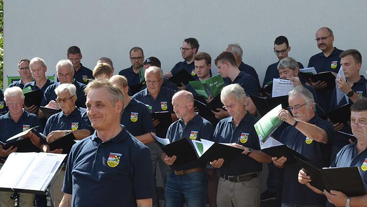 Auf dem Chorfest  in Reuth Foto: Sonja Hoffmann