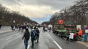 Bauernproteste - Großkundgebung in Berlin