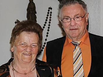 Das Effeltricher Jubelpaar Maria und Albert Müller Foto: fra-press