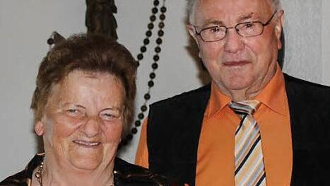 Das Effeltricher Jubelpaar Maria und Albert Müller Foto: fra-press