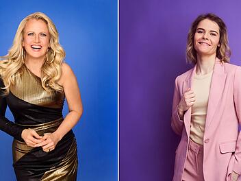 Barbara Sch&ouml;neberger und Hazel Brugger pr&auml;sentieren neun Acts bei "Eurovision Song Contest - Das Deutsche Finale 2026".
