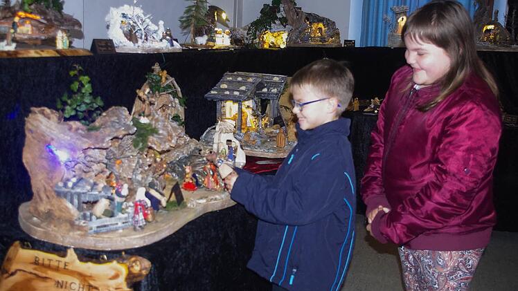 Weihnachtsmarkt in Wilhelmsthal. Foto: Heike Schülein