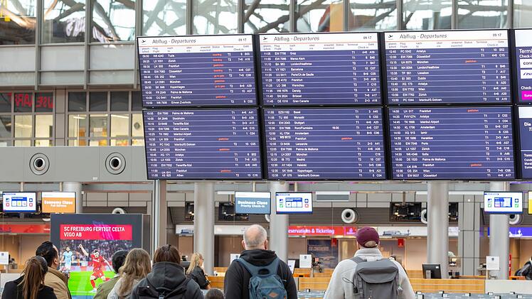 Streik bei der Lufthansa - Hamburg