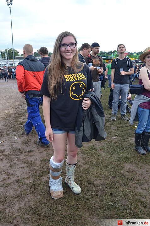 Die schrägsten Outfits bei Rock im Park 2016