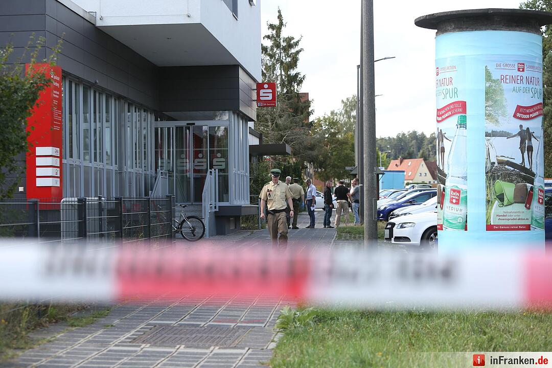 Bankraub auf Sparkasse in Nürnberg