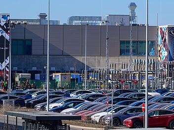 US-Elektroautobauer Tesla in Gr&uuml;nheide