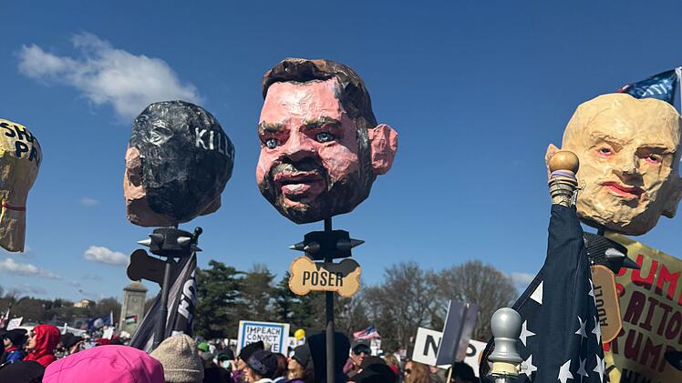 &laquo;No Kings&raquo;-Demonstration in Washington