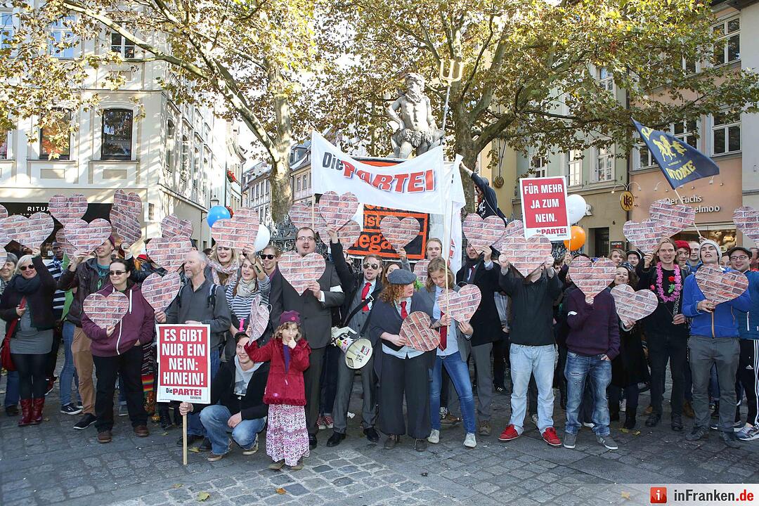 Zwei Demos in Bamberg