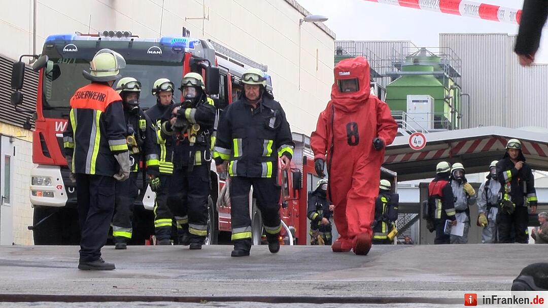 Chemieunfall in Nürnberg