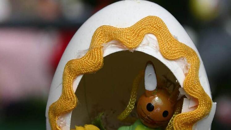 Die Heiligenstadter Ostereier haben ein Innenleben.