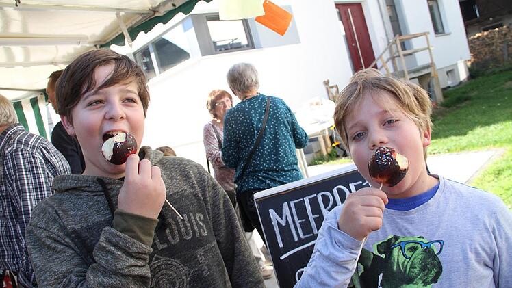 Schokoäpfel sind die vielleicht schönste Form des Vitaminbringers.