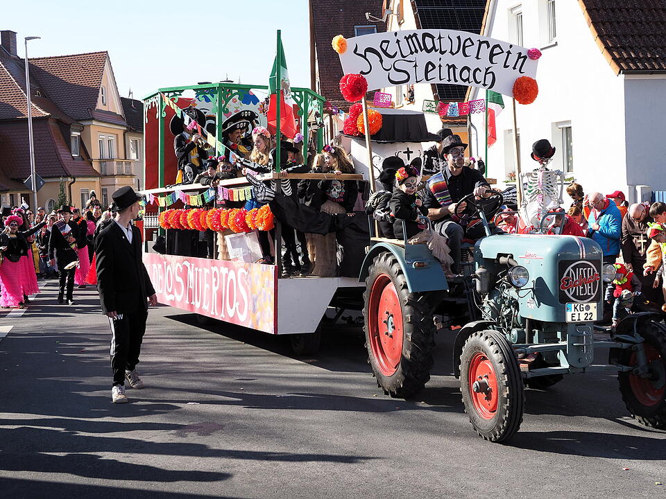 Buntes Faschingstreiben in Unterfranken!