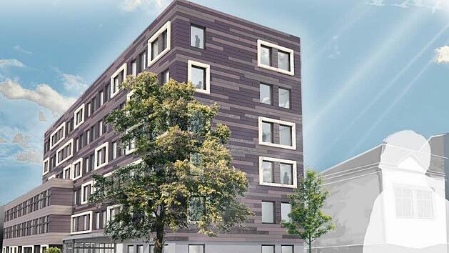 So k&ouml;nnte das Landratsamt nach der Sanierung aussehen. Der Plan stammt vom Architekturb&uuml;ro Spindler+ in Kronach.