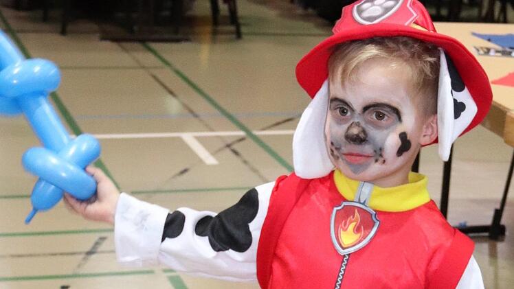 ESC-Kinderfasching in der Höchstadter Aischtalhalle.  Foto: Johanna Blum