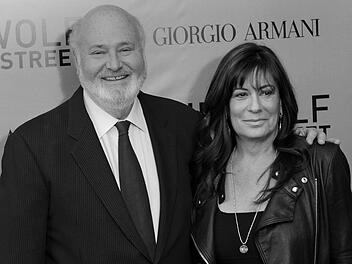 Regisseur Rob Reiner und seine Frau Michele Singer