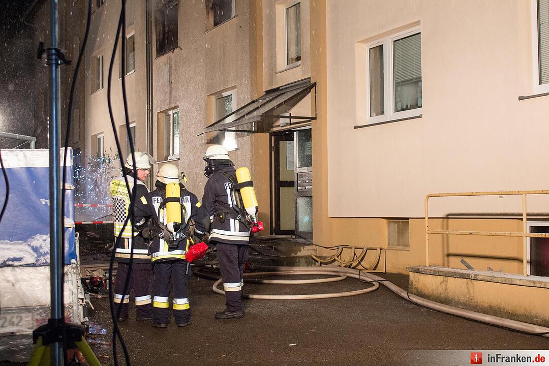 Mehrfamilienhaus in Schwabach nach Wohnungsbrand nicht mehr bewohnbar