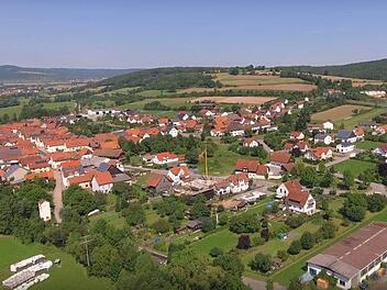 Die Gemeinde Lautertal im Landkreis Coburg aus der VogelperspektiveFoto: Gemeinde Lautertal