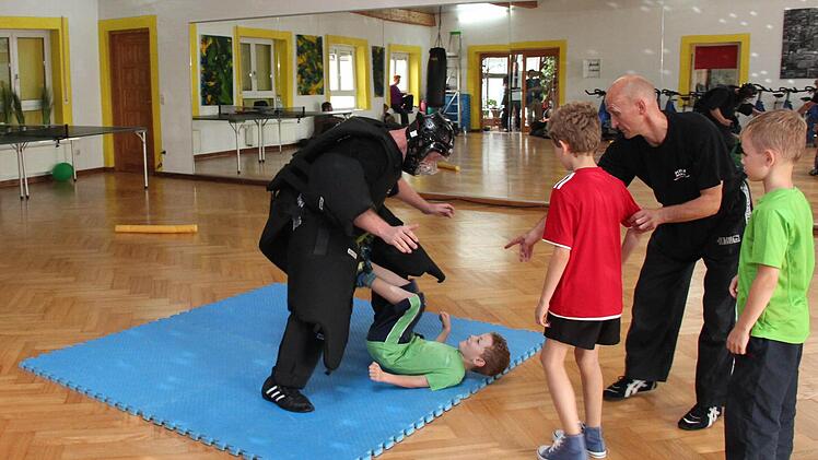 Simon kämpft tapfer