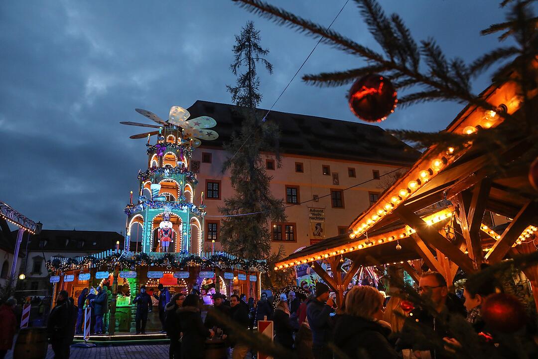 Der Forchheimer Weihnachtsmarkt ist eröffnet