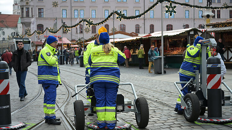 Poller am Augsburger Christkindlmarkt