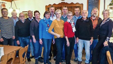 Die Stadtratskandidaten der Gr&auml;fenberger SPD Foto: privat