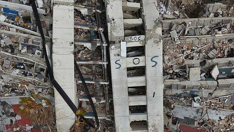 Nach den Erdbeben in Venezuela