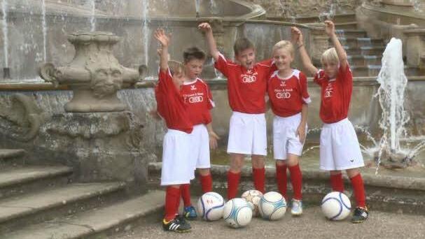 In Memmelsdorf herrscht schon Freude über den Finaleinzug - vor allem bei den Nachwuchs-Fußballern!