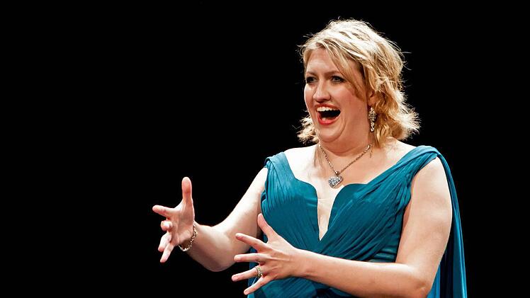Kristin Ebner beim Gastspiel im Landestheater Coburg.Foto: Jochen Berger