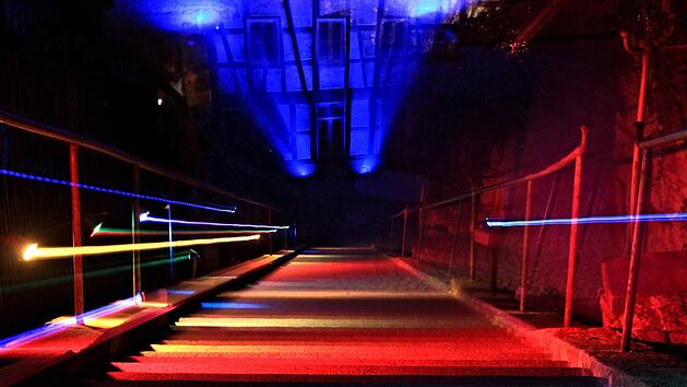 Die Macher von "Kronach leuchtet" (hier ein Eindruck von 2016) werden beim Kulturfestival die Innenstadt von Herzogenaurach illuminieren.  Foto: Archiv