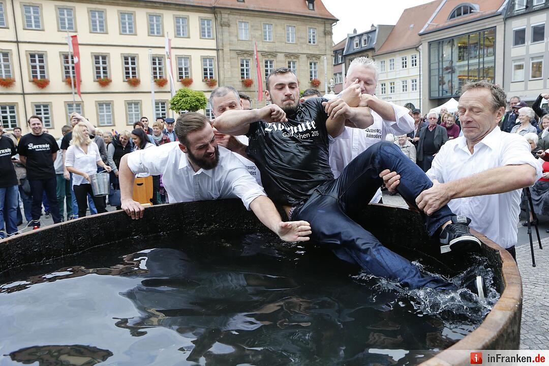 Gautschfeier 2015 der Mediengruppe Oberfranken in Bamberg