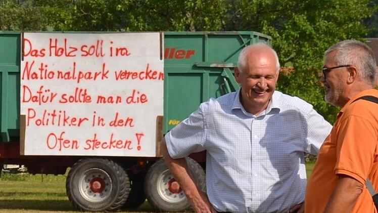 Mit seinem Vorpreschen gegen den Nationalpark in der Rhön sorgte der frühere Landtagsabgeordnete und aktuelle Kreisrat Robert Kiesel für Unmut, in der jüngsten Kreistagssitzung kam es zu keiner Aussprache, weil Kiesel entschuldigt war. Foto: Archiv/Kupka-Hahn