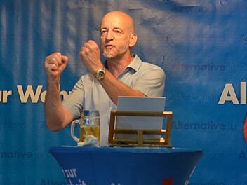 Martin Böhm ist Vorsitzender des AfD-Kreisverbands Coburg/KronachFoto: Rainer Lutz