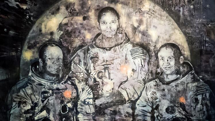 Miriam Vlaming: "I can hear Your Heartbeat", 2011, Eitempera auf Leinwand
