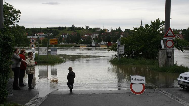Spielplatz Hochwasser
