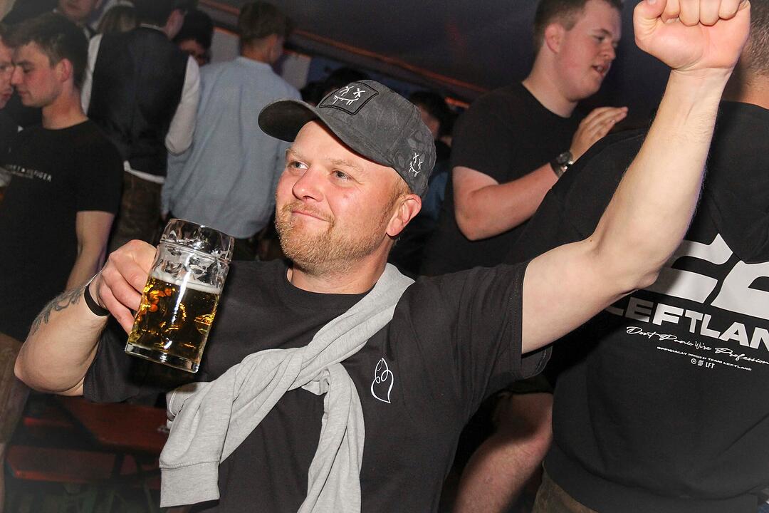 Die Partyband "highline" sorgte f&uuml;r gute Stimmung.