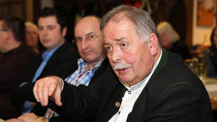 Gekommen war auch CSU-Bezirksrat und Bürgermeister Siegfried Stengel.
