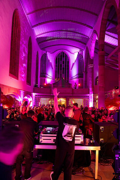 Die etwas andere Partylocation.