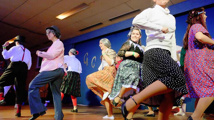 Showtanz in Gauaschach.