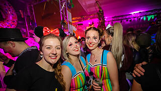 Beste Partystimmung in der Stadthalle