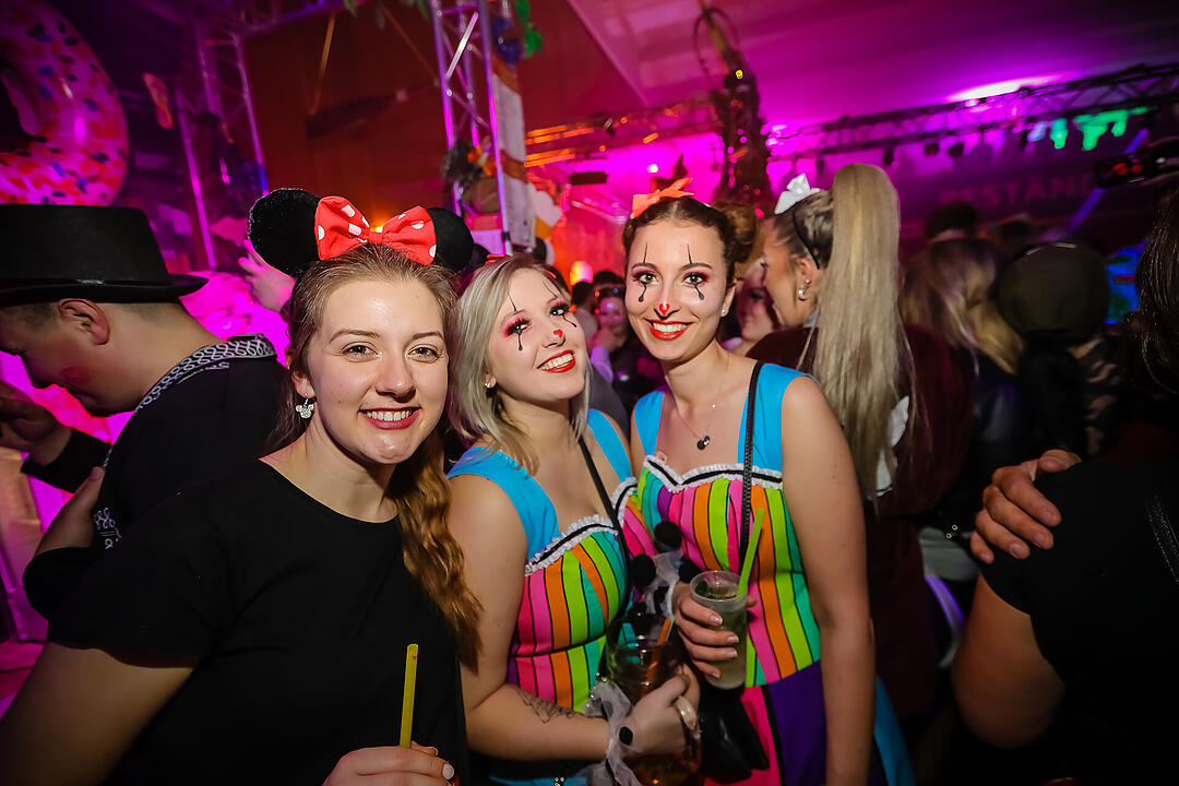 Beste Partystimmung in der Stadthalle