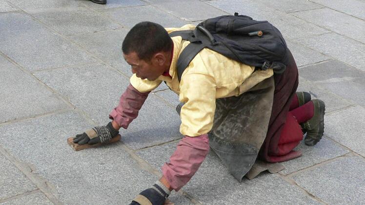 Betender Mönch Foto: privat