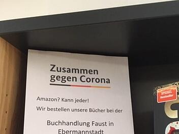 Werbeplakat in Ebermannstadt Foto: privat