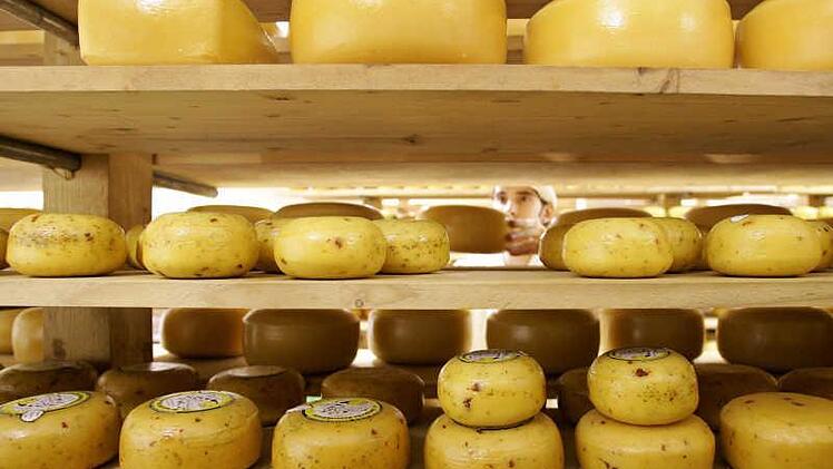 Bessere Exportchancen, etwa für Käse, erhoffen sich die Bauern durch das Freihandelsabkommen TTIP.  Foto: Roland Weihrauch/dpa