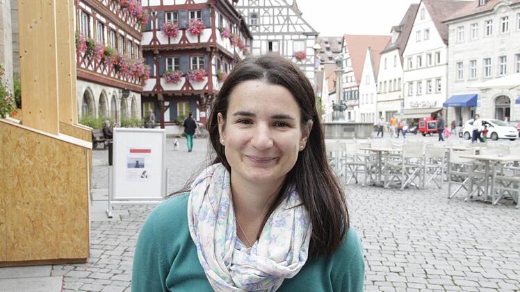 Glaub nicht, dass es im Wahlkampf noch große Überraschungen geben wird: Sandra Prell aus Forchheim. Foto: Peemöller