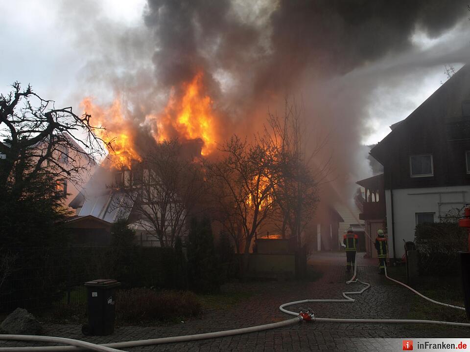 Brand in Steinwiesen