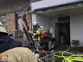 Schock für Bamberger Bewohner nach Spaziergang - Feuerwehr eilt zu Hilfe